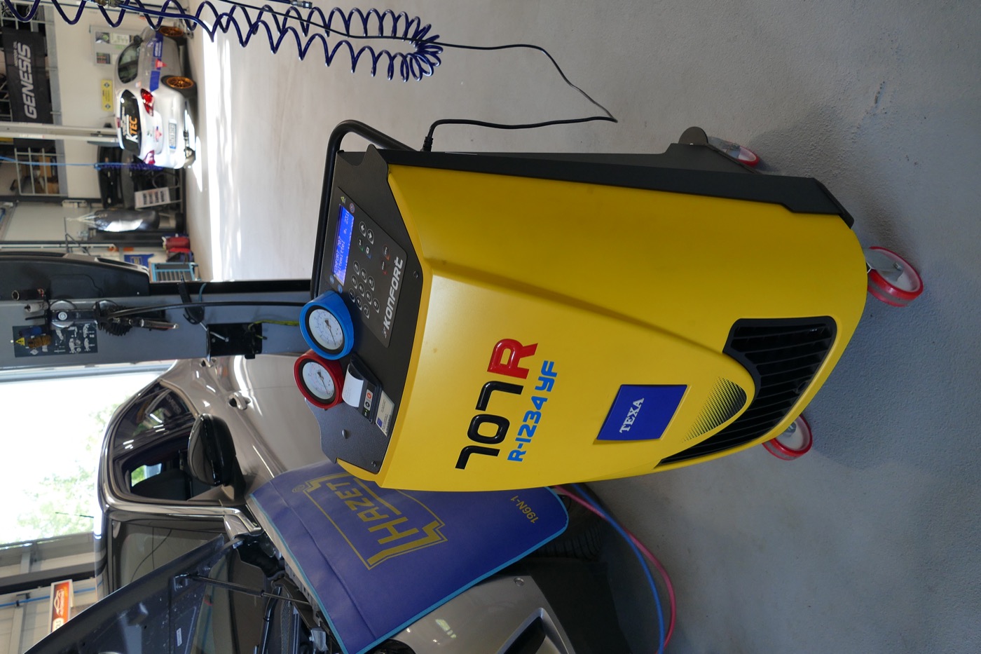 Klimaservice-Station