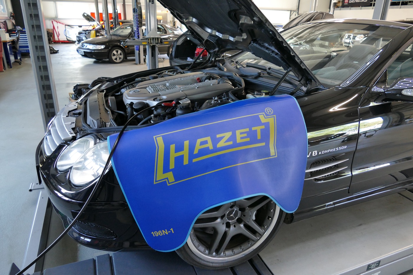 Arbeit am Motor
